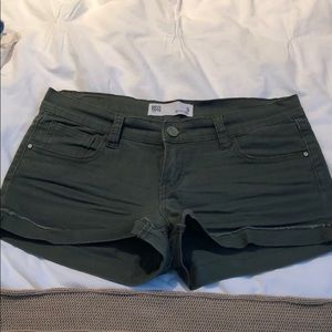 Army Green Shorts